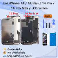AAA+ OLED For iPhone 14 Pro 14 Plus LCD Display Touch Screen Digitizer Assembly For 14 Pro Max LCD Screen Replacement 3D Touch