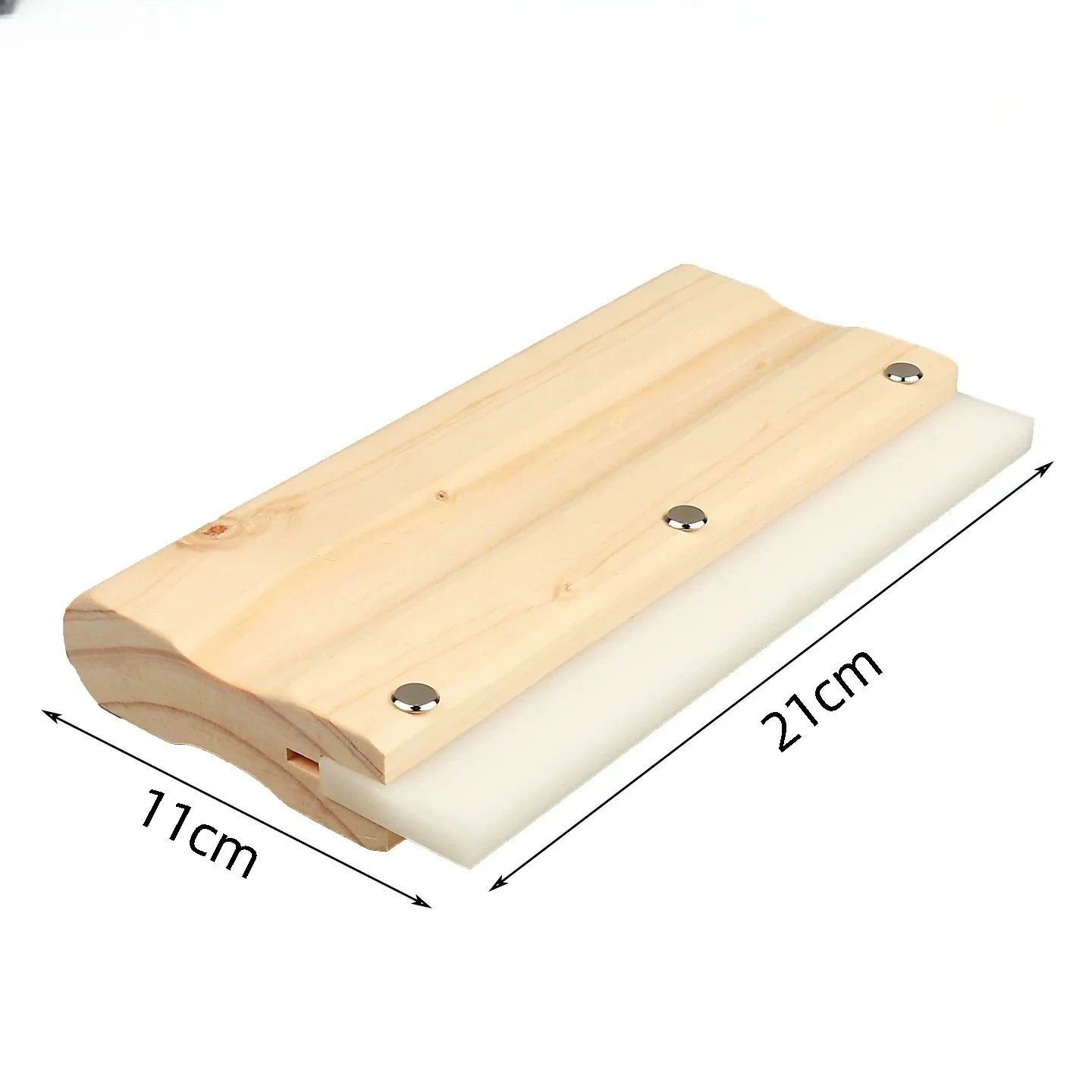 TOFAR 21cm Window Tint PPF Film Squeegee Wooden Handle Rubber Scraper Car Wrapping Windshield Glass Cleaning Tool Water Wiper