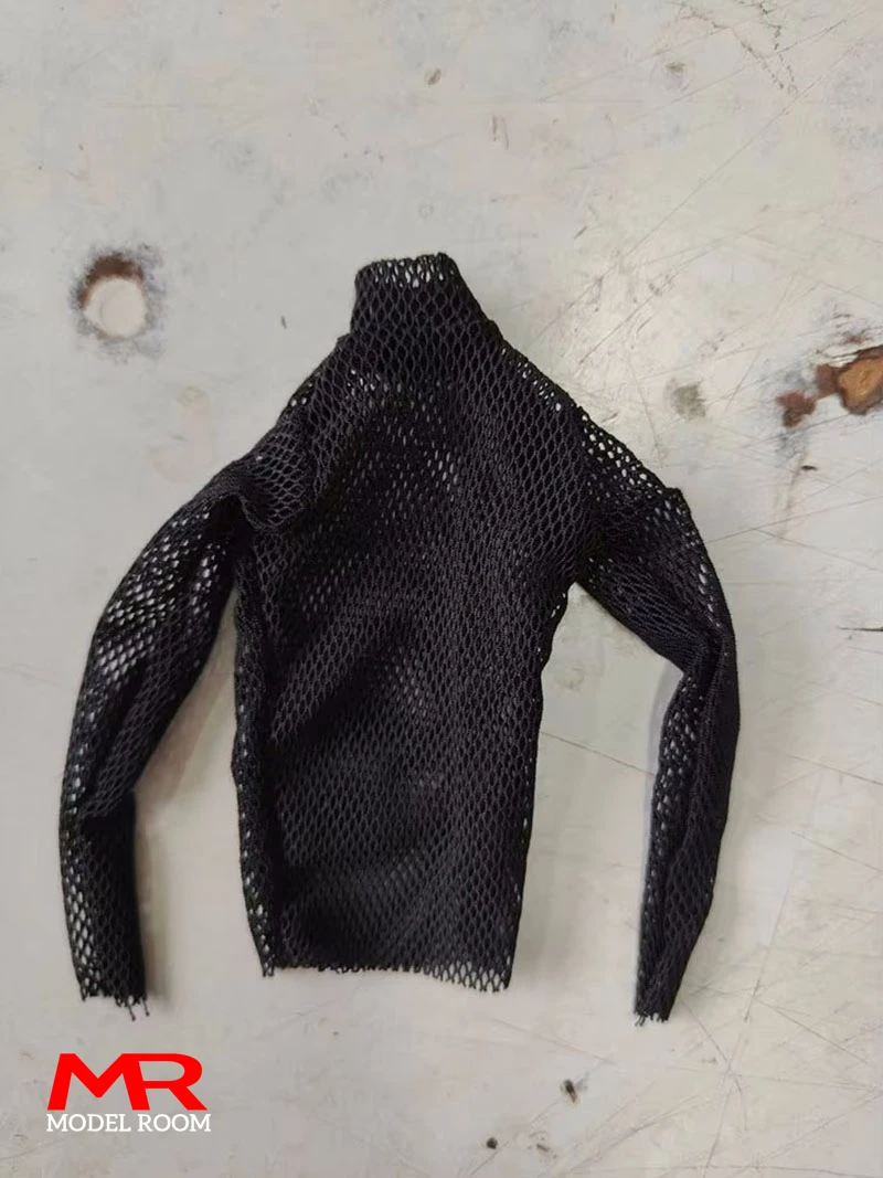 1/6 Scale หญิงตาข่ายเสื้อยืด Fishnet Top ชุดลําลองแขนยาวเสื้อผ้า 12 ''Soldier Action Figure Body ตุ๊กตา