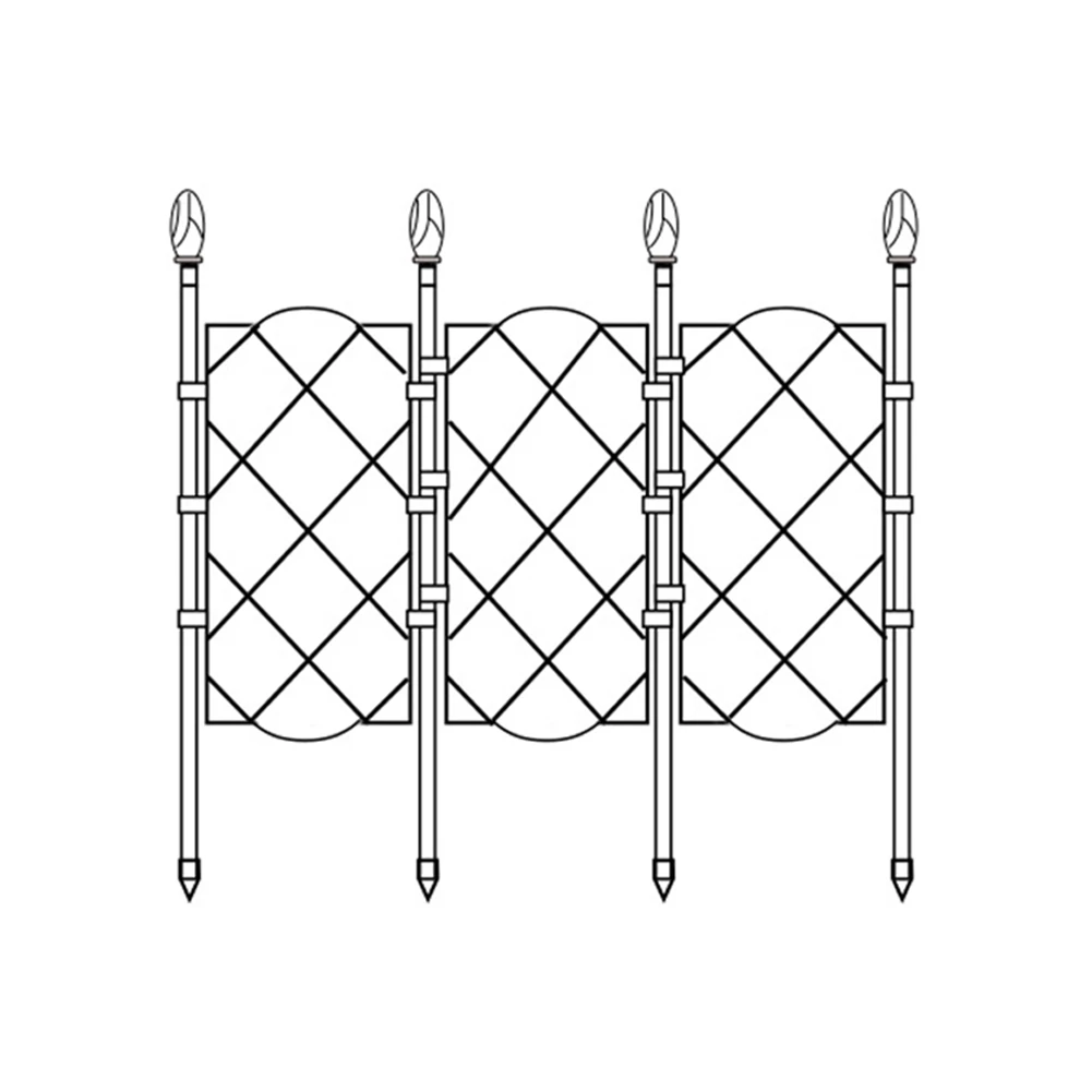 

Climbing Plant Trellis Rustproof Large Metal Trellis Outdoor Plant Climbing Frame Sturdy for Vegetable Flower Fruit Vine