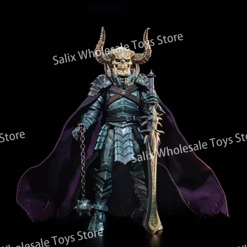 Cuatro jinetes estudio legiones míticas cabeza grande Demon Outpost Demistros 1/12 6 pulgadas Amine figuras de acción niños regalos juguetes personalizados