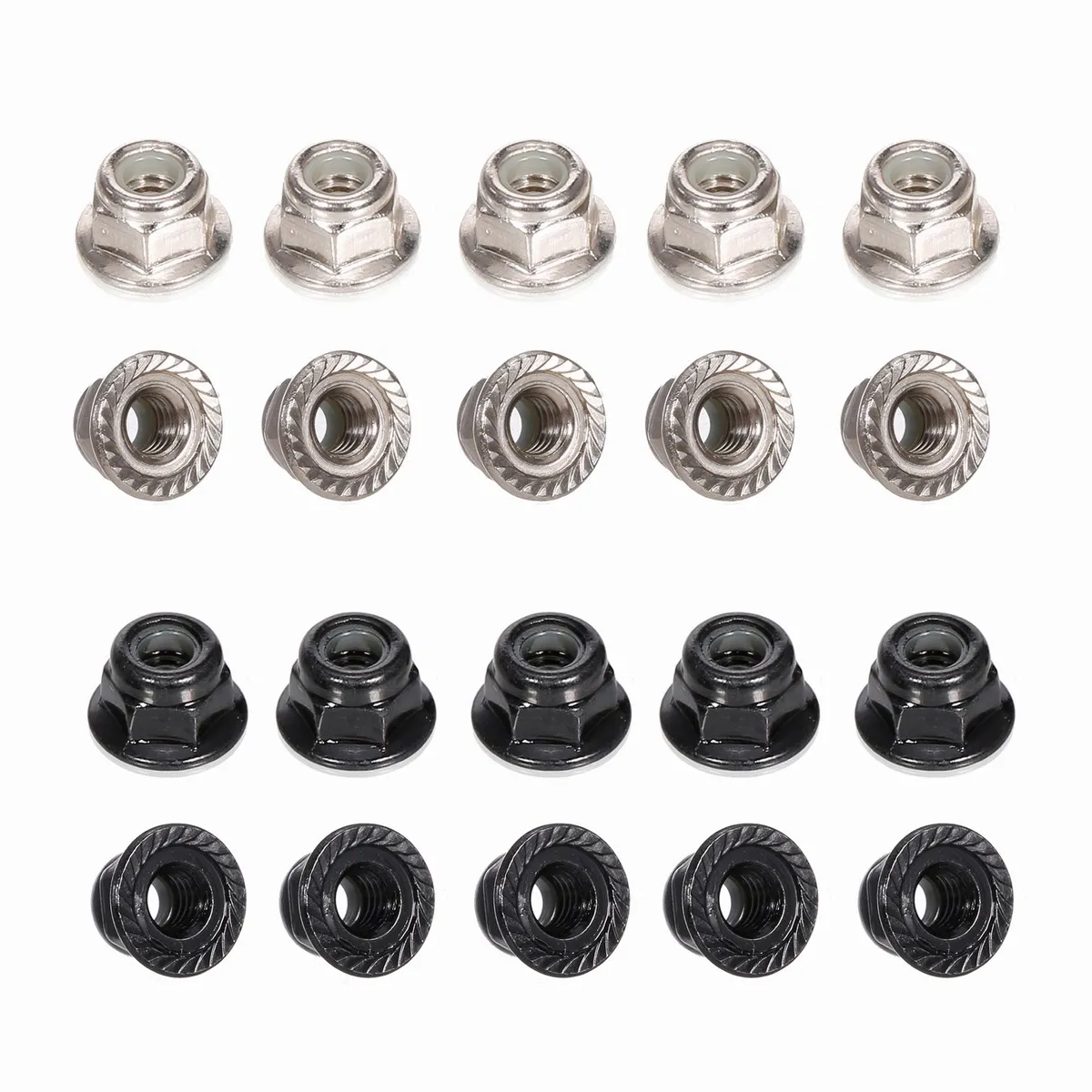 10pcs M4 Tire Nut Wheel Lock for 1/10 RC wheel nut TRAXXAS TRX4 TRX6 axial scx10 HSP YOKOMO D90 D110 Slash