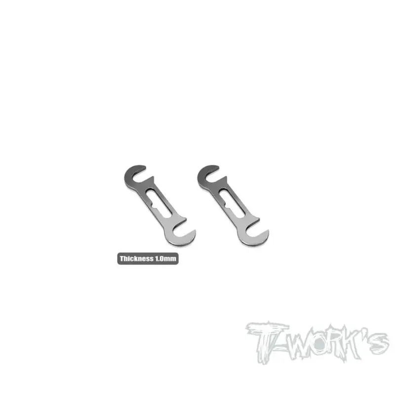 

Original T Works TE-X4-A-1 1mm Front Roll Center Spacer ( For Xray X4 / X4'23 ) 2pcs. Rc Tool