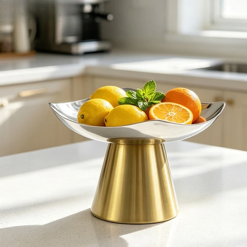 European dessert high tray restaurant afternoon tea snack tray display stand wedding decoration ornament