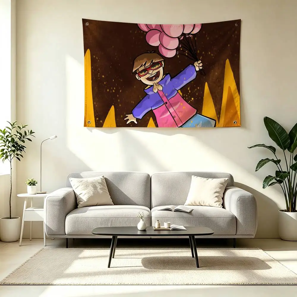 O-Oliver tree Alternative Pop Flags for Bedrooms Home Decor Items Outdoor Decors Garage Decoration Flaga