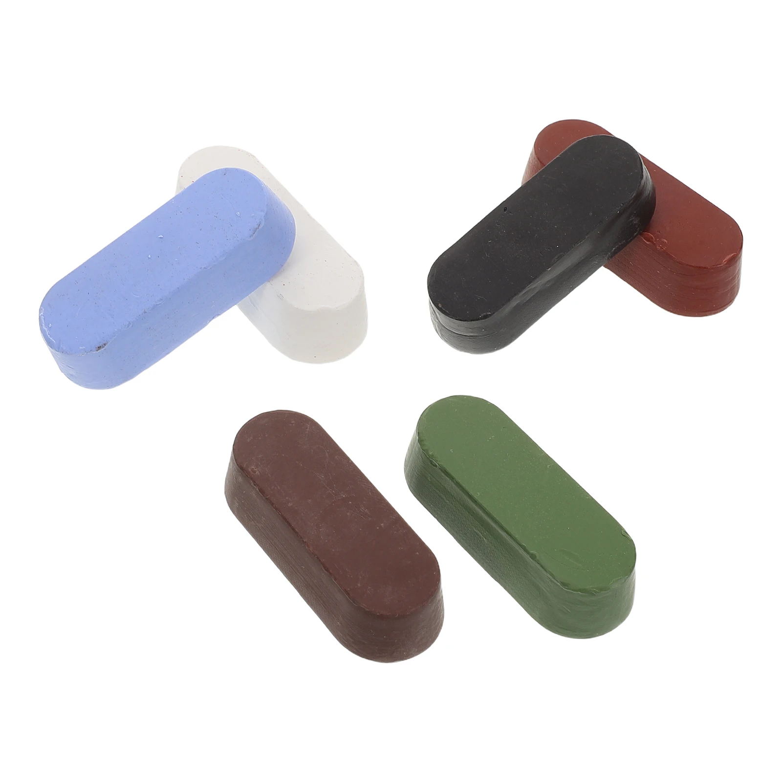 

Набор воска для полировки, 6 шт., зеленый, белый, красный, фиолетовый, желтый, паста для нержавеющей стали, металлических автомобилей, инструменты «сделай сам», полировка