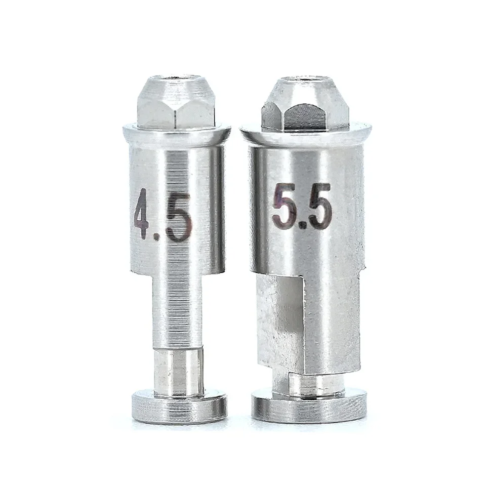 Dental Multi Unit Lab Analog Compatible Osstem Straumann Nobel Megagen Titanium Model Replica 10Pcs Prosthetic Tools Supplies
