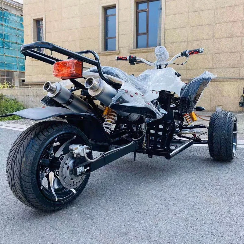 Adult  ATV Powerful Three-wheeled ATV 200CC Electric Start Inverted tricycle ATV