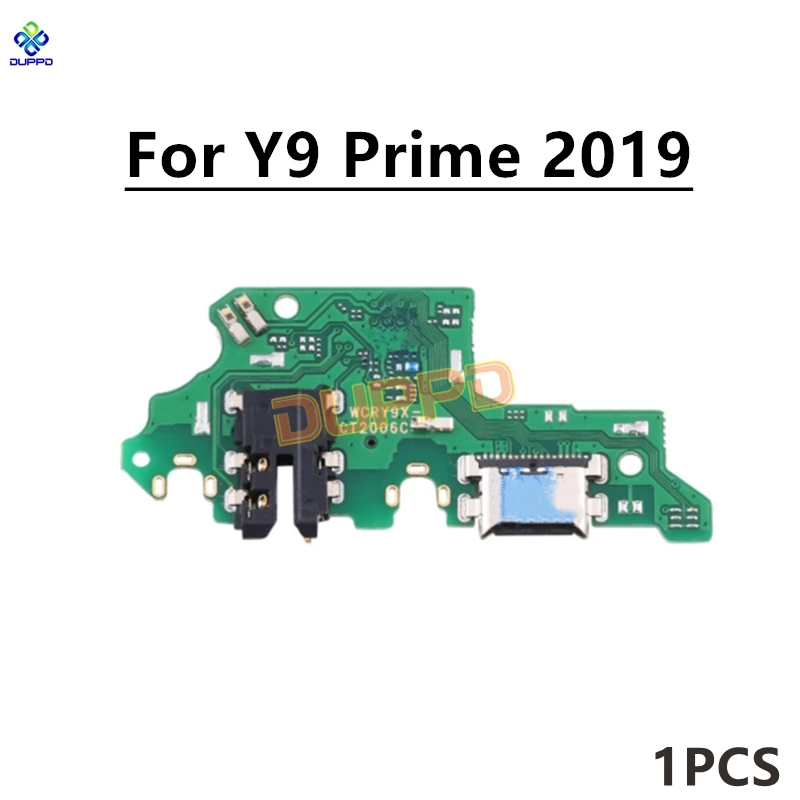 USB Charging For HuaWei  Y9 Prime 2019 2018 Y9s  Charger Port Connector Board With Microphone Mic Parts Flex Cable