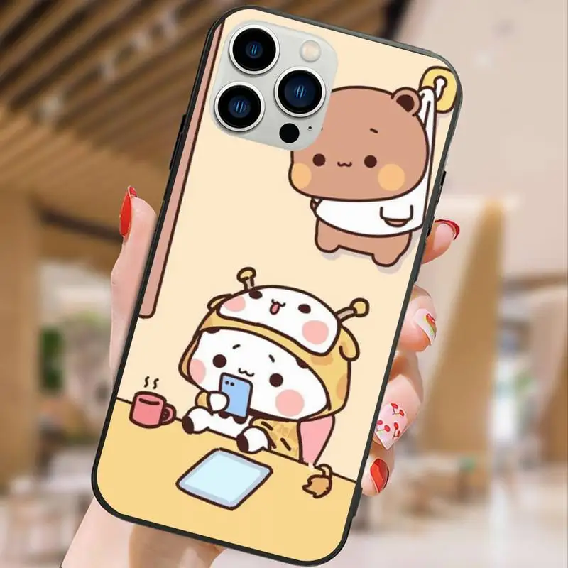 BUBU DUDU Cartoon Phone Case For iPhone 15 14 13 12 11 Pro Max Mini XS XR