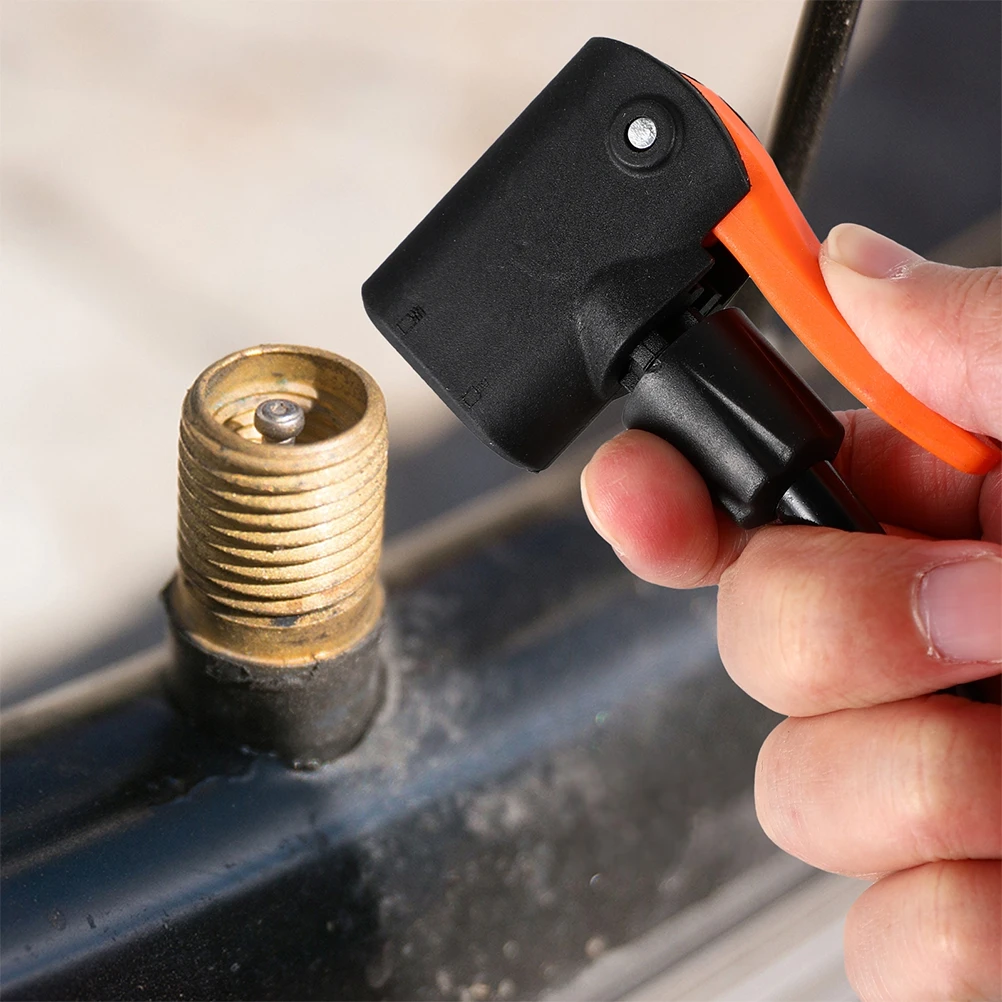 

Aluminum Alloy Pump For Bicycles Motorcycle Tire Inflator Pressure Gauge Durable Portable Cycling Pump Home Long Ride