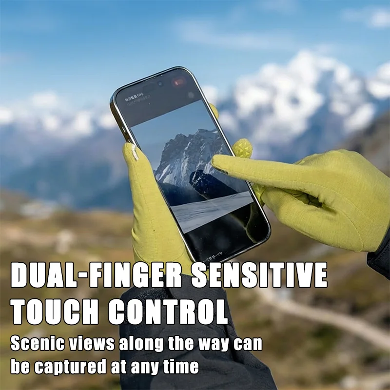 Naturehike 2026 New Outdoor Gloves Touchscreen Anti Slip Gloves Hiking Sports Fishing Bicycle Gloves