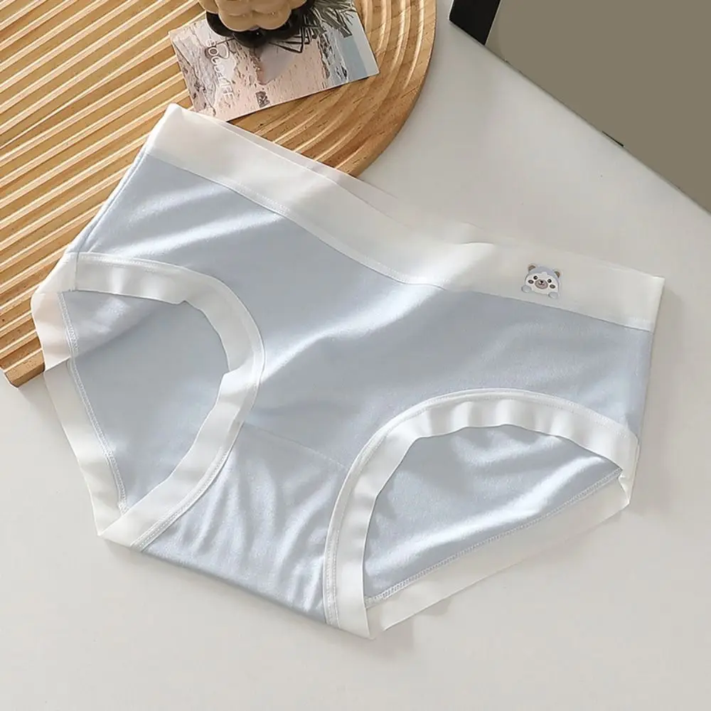 

5PCS Simple Cute Panties for Women Cotton Crotch Underwear Seamless Briefs Female Lingerie Bear Underpants Girls