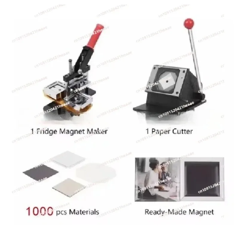 Suitable for Rectangle Shape Custom Photo Fridge Magnet Button Maker Button Machine Kit