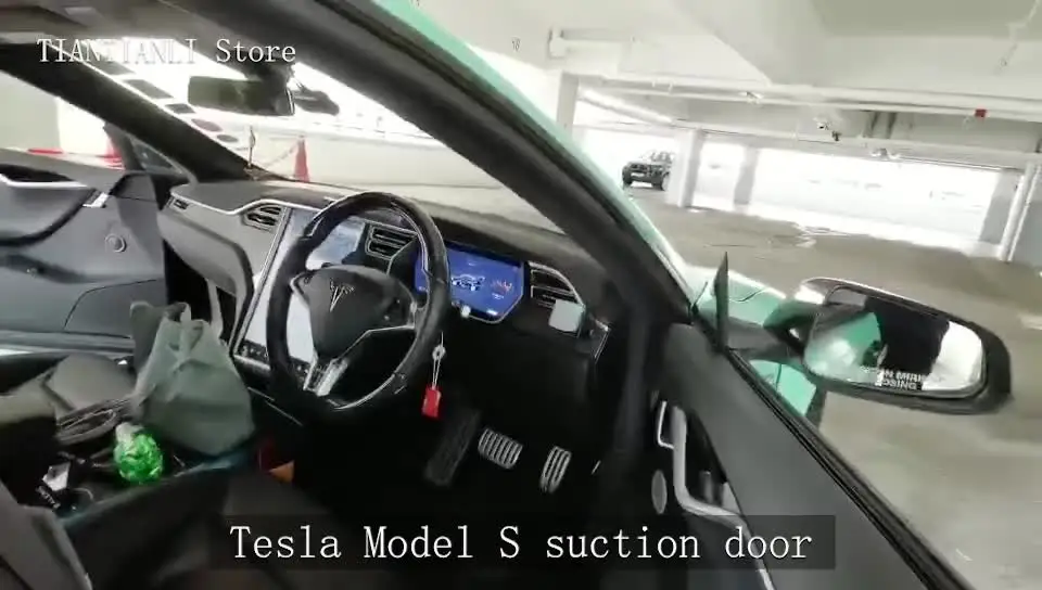 

Электрическая всасывающая дверь для Tesla Model 3, автоматические перезаряжаемые автомобильные аксессуары, Интеллектуальный электрический автомобиль