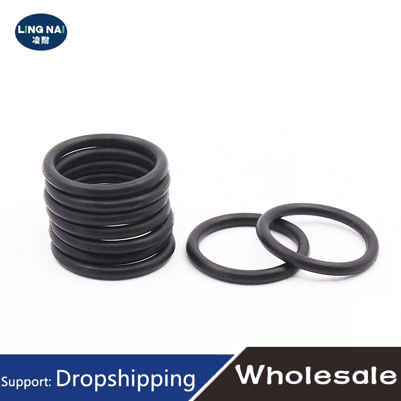 50 قطعة/الوحدة المطاط حلقة NBR ختم يا خاتم CS 1.5 مللي متر OD4/4.5/5/5.5/6/6.5/7/7.5/8/8.5/9/9.5/10/10.5 مللي متر O-حلقة حلقة مانعة للتسرب حلقة غسالة #4