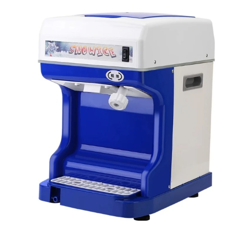 Snowflake Ice Maker Automatic Ice Crusher Shaver Machine for Street Stall Home Use Smooth Bingsu Dessert Making