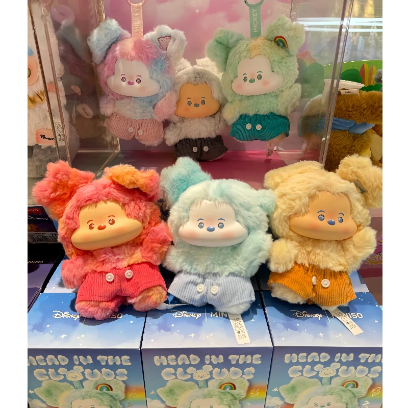 أصيلة مايك ماوس سحابة فانتسي صندوق أعمى قلادة دمية لعبة الموضة جمع صندوق غامض هدية للأطفال في سلسلة سحابة