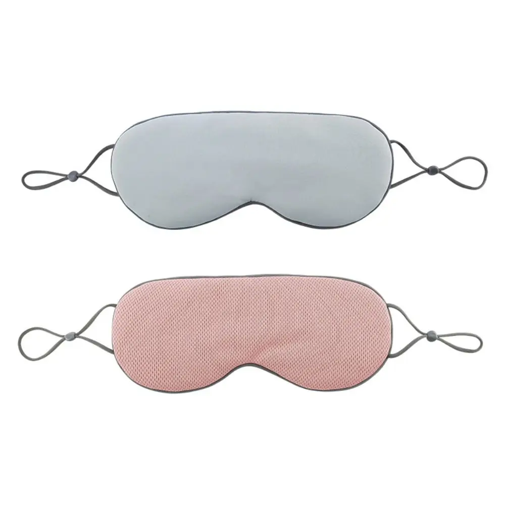 

New Adjustable Sleeping Eye Mask Ice Silk Warm and Cool Dual Use Breathable Eye Cover Light Blocking Eye Patch Travel