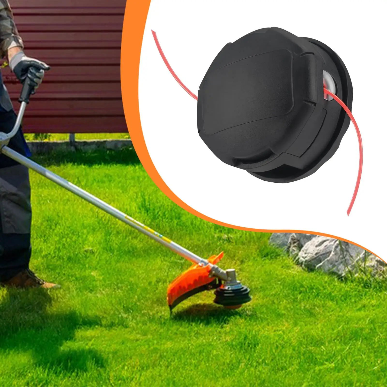 

Сменная головка триммера, запасные части, легко устанавливаемая сменная деталь для триммера, насадка для удаления сорняков для SRM225, Pas261, SRM280