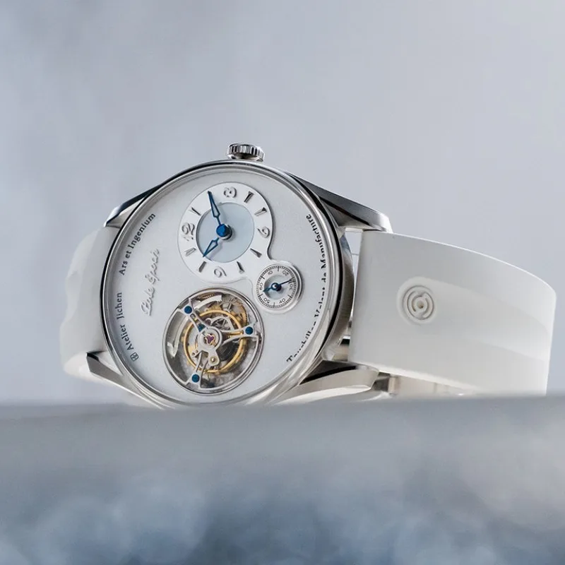 Jichen 008 Limited Edition Cal 8325x Tourbillon Mechanical Men's Casual Watch Customized Flight Suspension