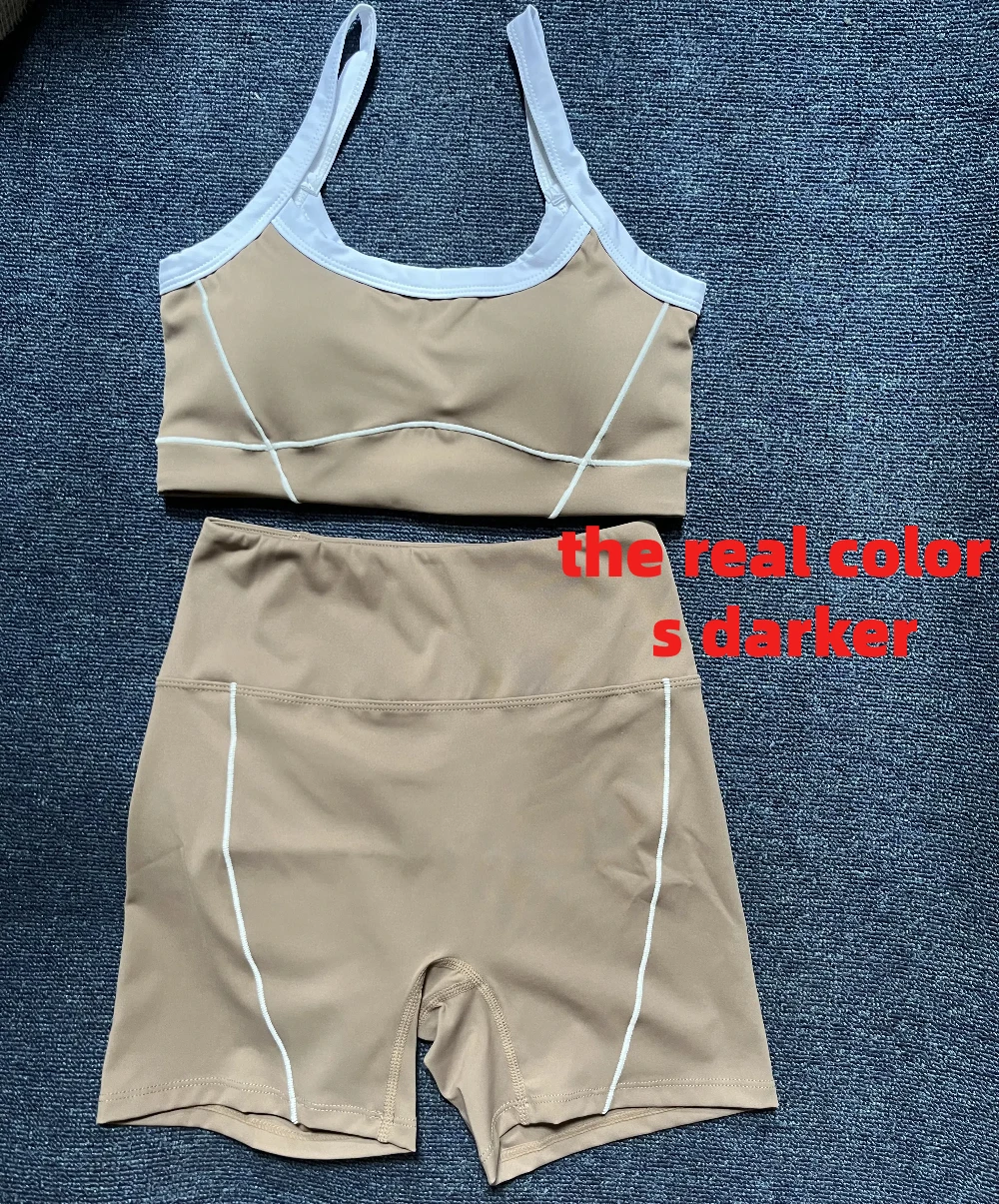 1/2 Piece Workout Suit Sports Bra Yoga Pant Gym Set Fitness Tracksuit Activewear
