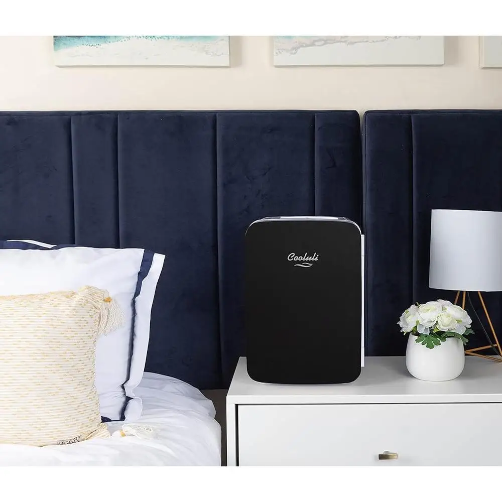 Портативный мини-холодильник, термоэлектрический охладитель, грелка 10 л, автомобиль, офис, общежитие, легкий, компактный, для хранения еды, напитков, ухода за кожей