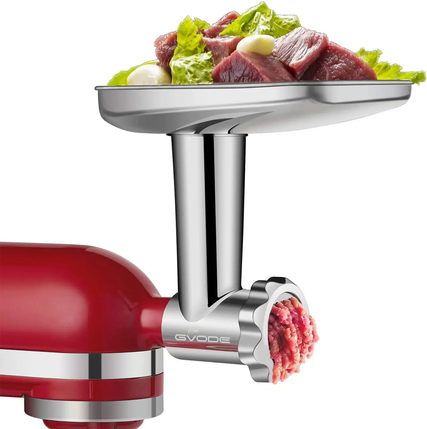 Stainless Steel Meat Grinder Attachments for KitchenAid Mixers, Meat Grinder, Sausage Stuffer, Perfect Grinder Attachment