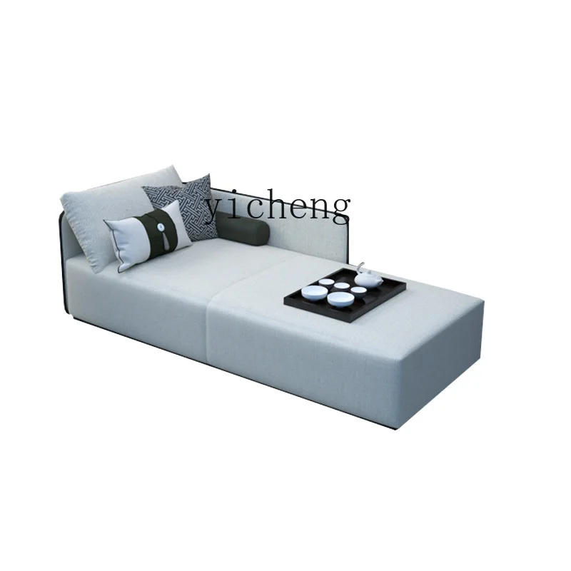 Solid Wood Chaise Bed Bed End Stool Chaise Longue Recliner Beauty Bed Corner Sofa Zen