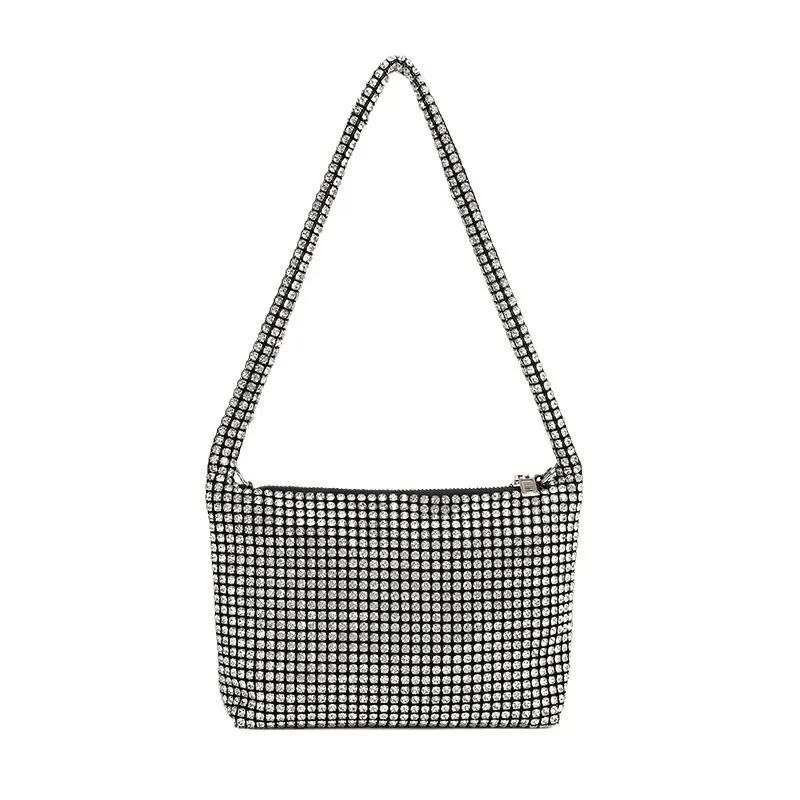 

Women's Armpit Bags Diamond-encrusted Handbags Large-capacity Full-diamond Rhinestone High-end Bags Women's Bolsos De Lujo Mujer