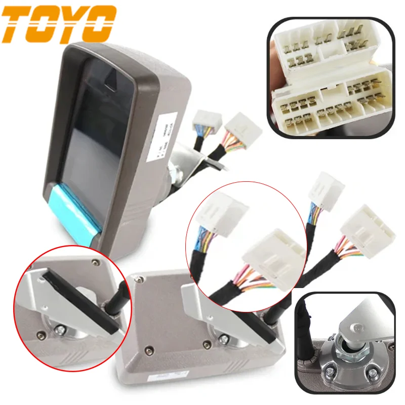 TOYOOEM PARTS New I-ECU ToyoMonitor 14609612 VOE14609612 for VOLVO ToyoExcavator ECR145C, ECR145D, ECR235C, ECR235D, ECR305C Dis