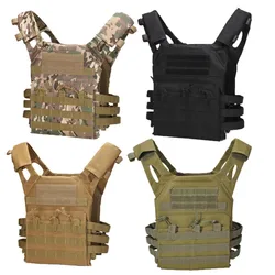 Tactical Vest Waterproof Outdoor Body Armor Lightweight JPC Molle Plate Carrier Hunting Vest CS Game Jungle Security Equipment