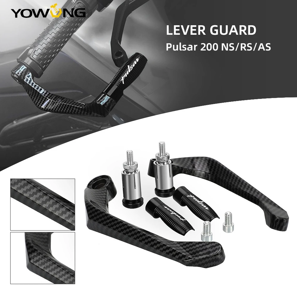 

For Bajaj Pulsar 200 NS/200 RS/200 AS Motorcycle Universal Handlebar Grips Guard Brake Clutch Levers Handle Bar Guard Protector