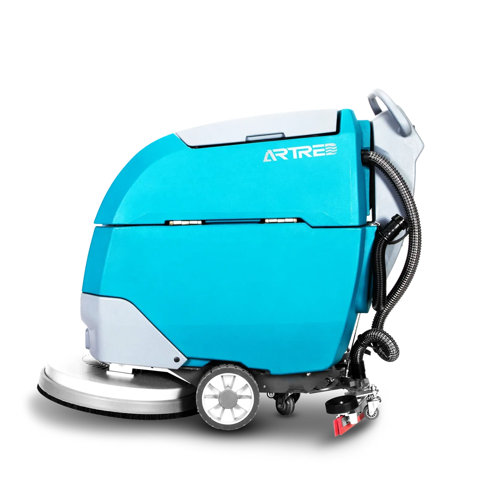 

New Commercial Walk Behind Electric Small Cleaning Machine - Brush Auto Battery Operated Floor Scrubber