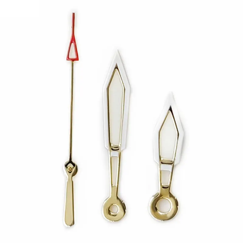 Gold Silver MDV-106 Hour Hand Pointer DIY Mod Kit For Swordfish MDV106 watch pointer Duro Dolphin Green Luminous Movement parts