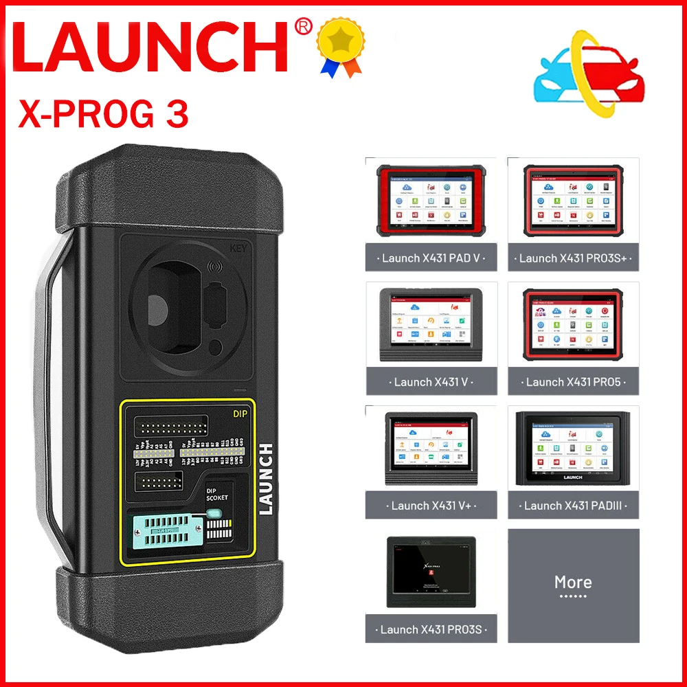 

LAUNCH X431 X-PROG 3 Key Programming Tool Auto Car Immobilizer Programmer Obd2 Scanner XPROG3 for X431V PRO+ PLUS/PAD V Xprog 3