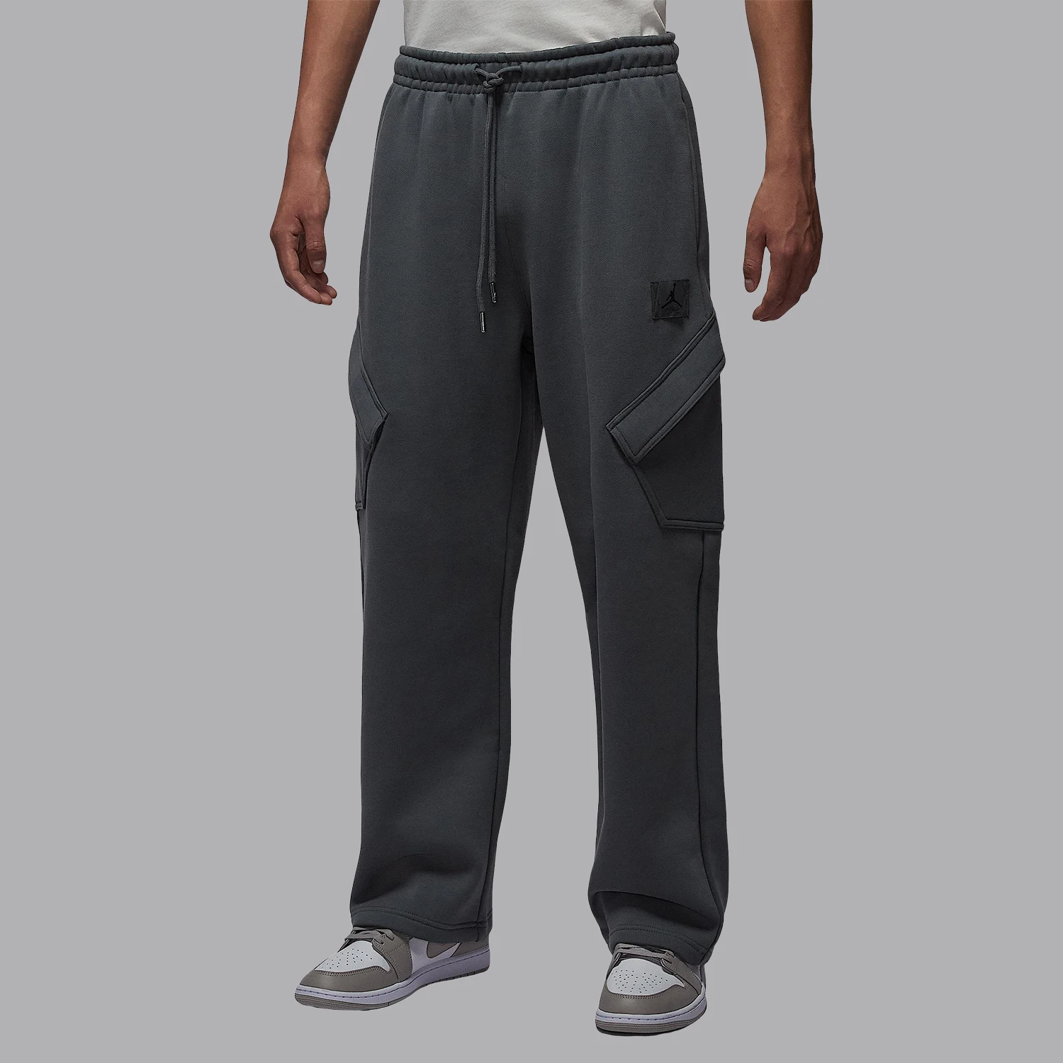 

Оригинальные мужские флисовые трикотажные спортивные износостойкие длинные брюки Nike JORDAN HV9682-068