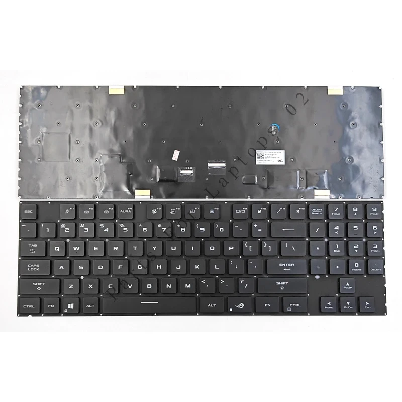 

pp New For Asus ROG Zephyrus S17 GX703 GX703H GX703HM GX703HR GX703HS GX703HS-KF004R Series Laptop Keyboard US Backlit