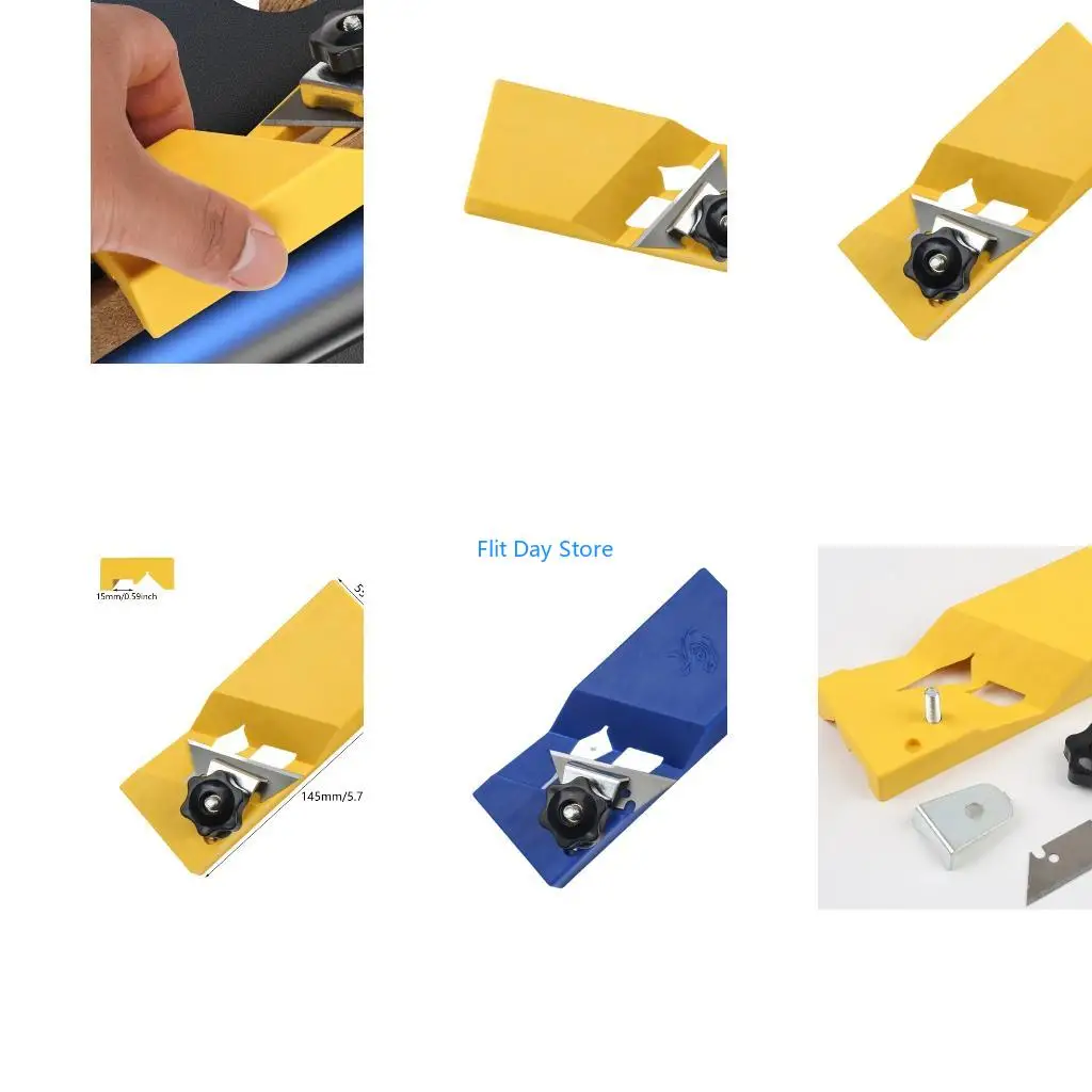 F92C Woodworking Ergonomic Hand Plane Cutting Tool for Quick Gypsum Board Chamfering