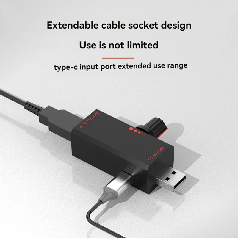 Contrôleur de vitesse de ventilateur à induction avec protection de commutateur, interface USB, refroidissement de téléphone portable, ordinateur portable, 5W, 5V