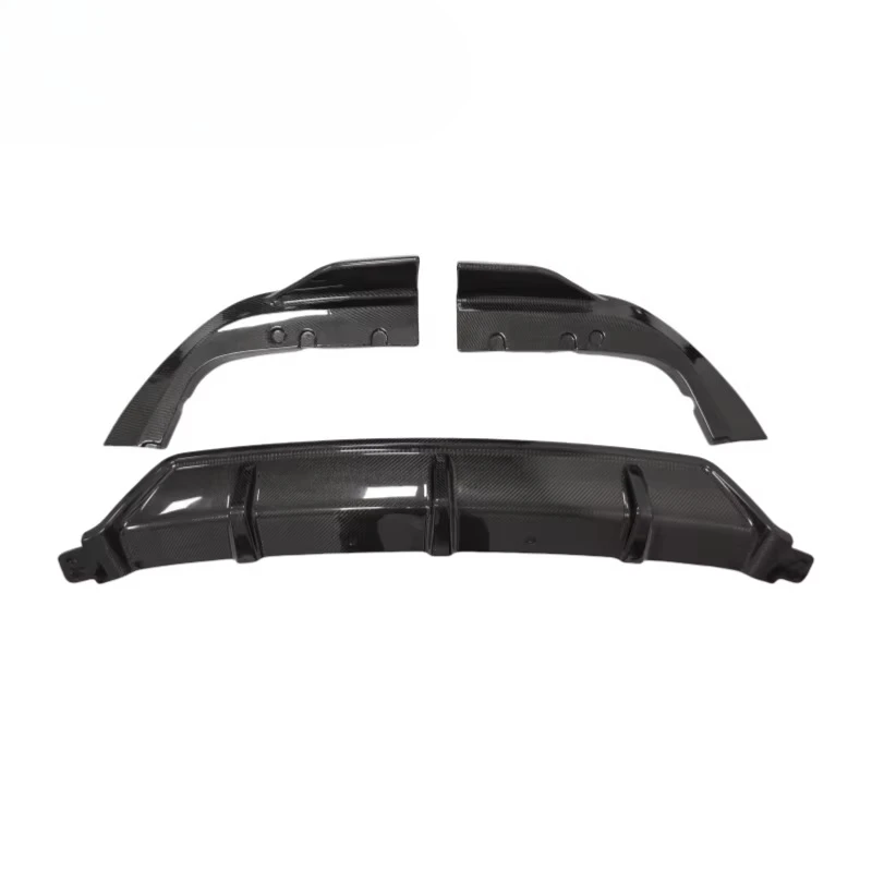 

X5 G05 2019 X5M Sport Carbon Fiber Rear Bumper Diffuser Perfect Fit Direct Bolt-On