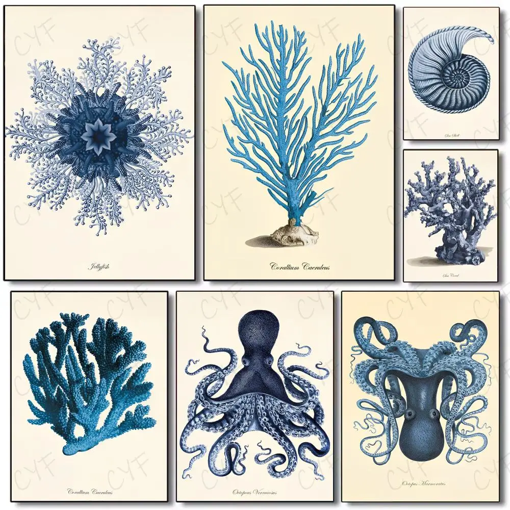 Blue Sea Creature C…