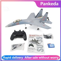 New QF009 Four-Channel Su-35 Fighter Fixed Wing Foam Aircraft Electric Model Glider Beginner Remote Control Airplane Toy Gift