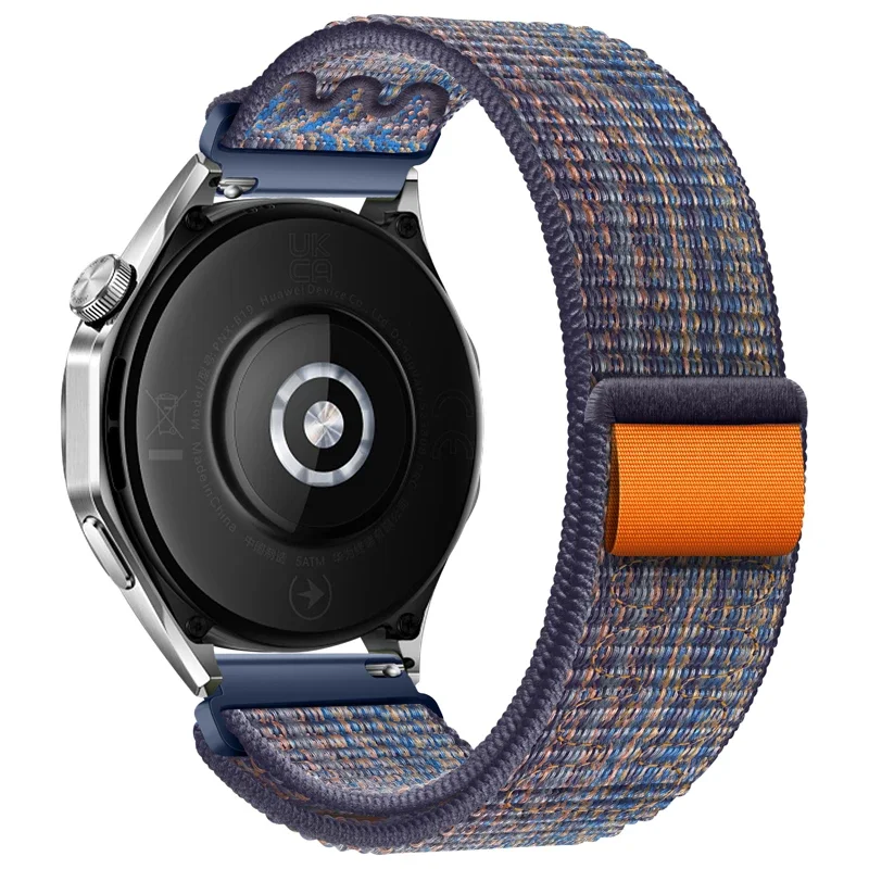 20mm 22mm Nylon Loop Strap for Samsung Galaxy Watch 7 6 5 4 40/44mm 6/4Classic Bracelet for Huawei Watch GT5 4Pro GT3 46mm Band