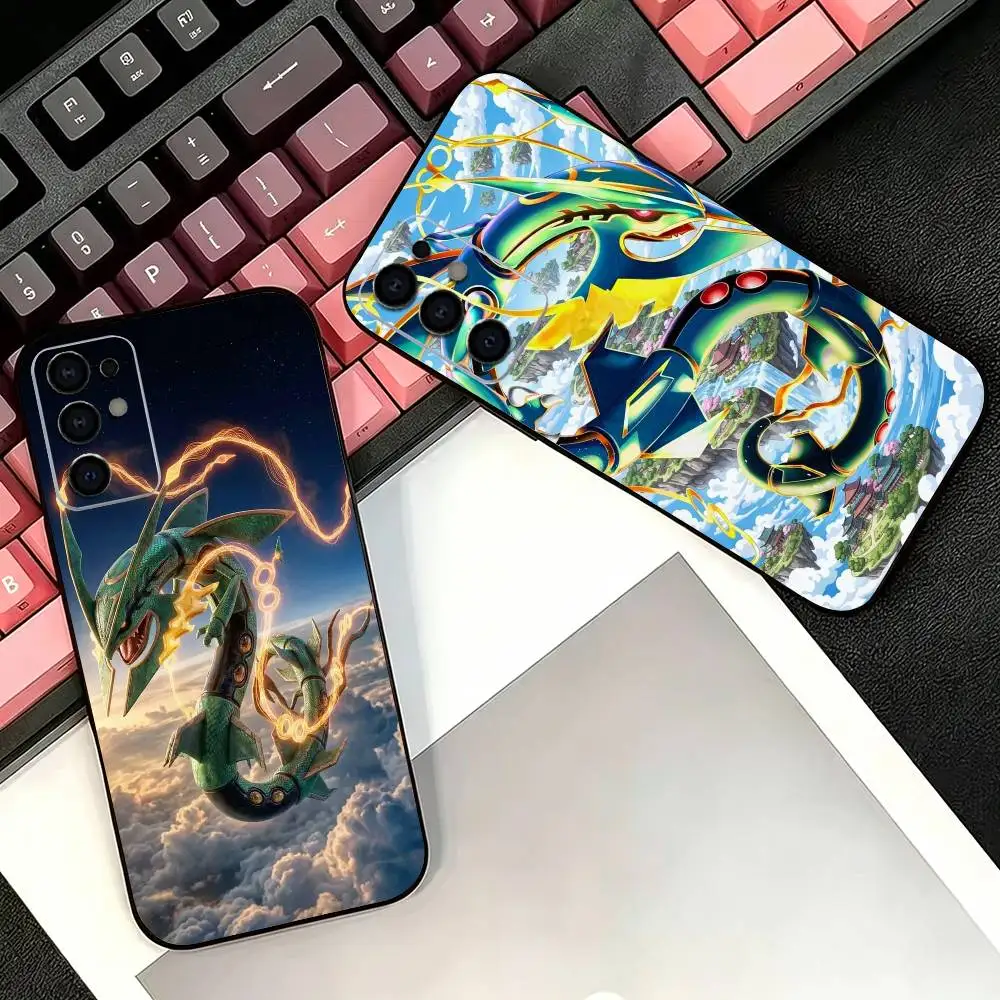 Unique Design R-Rayquazas-es Soft Black Phone Case for Samsung  S26,25,24,21,22,21,20,10,9,8,7,6Ultra,Plus,Fe, Lite