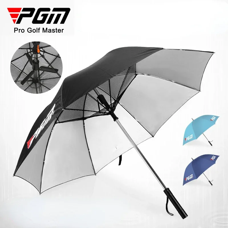 PGM Automatic Golf Umbrella Golf with Built-in Fan and Sun Protection Umbrella  for Golfers High-quality YS005