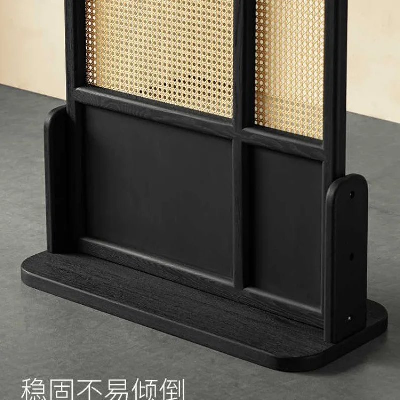 New Chinese-style solid wood seat screen partition,  decoration FAS-level environmentally friendly
