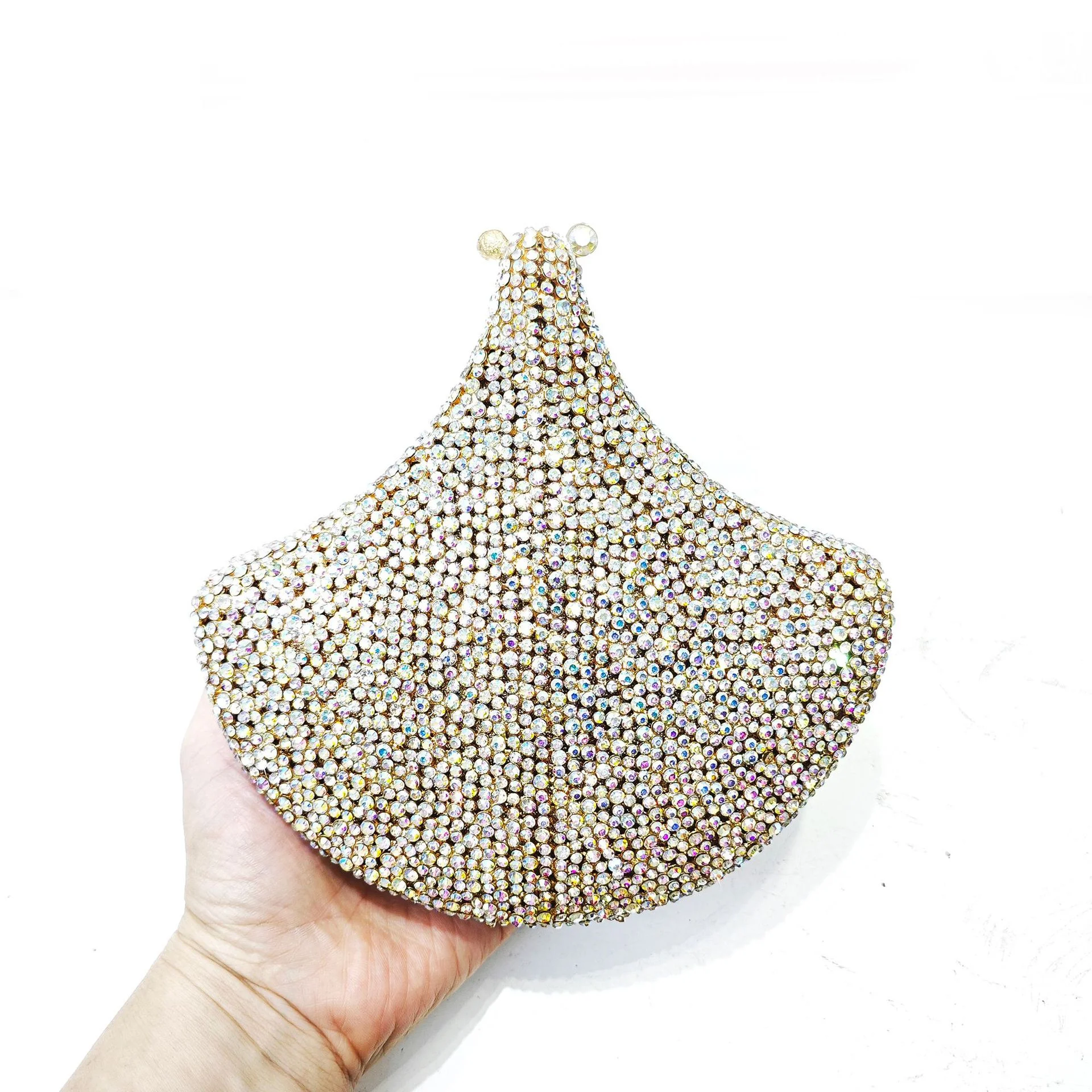 

XIYUAN Diamond Evening Bags Women Gorgeous Bling Rhinestone Metallic Purses And Handbags Wedding Party Crystal Clutch Dress Bag