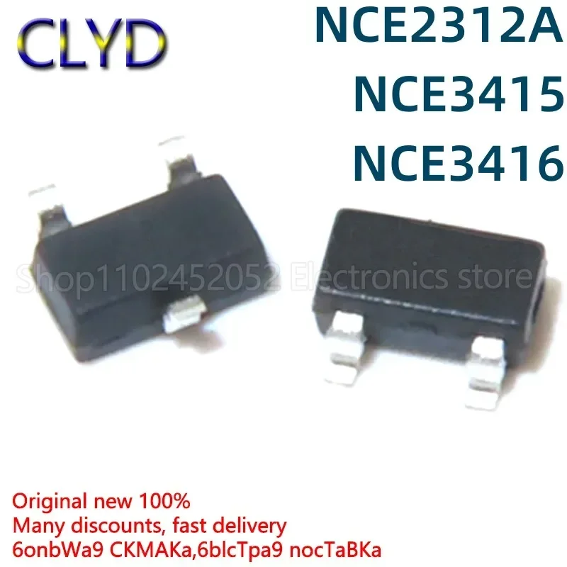 5PCS/LOT New and Original NCE2312A NCE3415 NCE3416 SOT-23