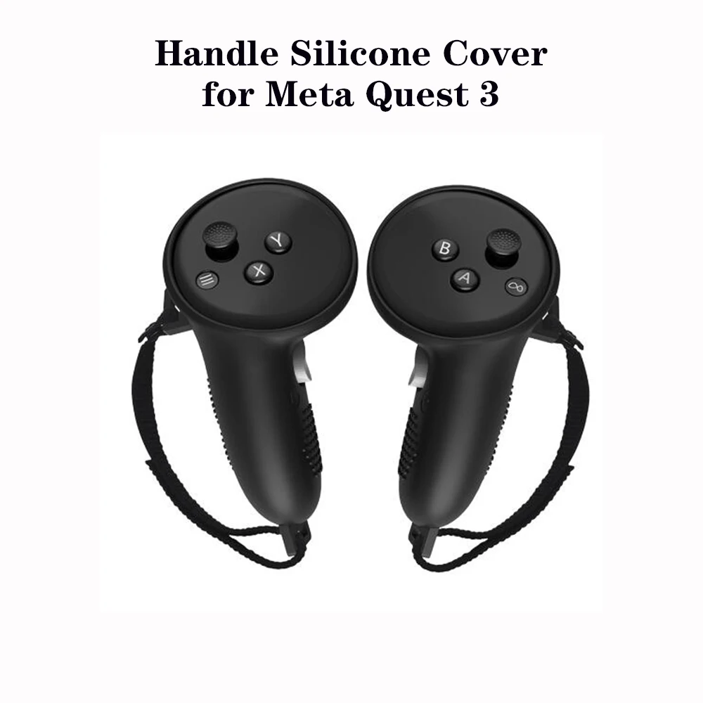 

For Quest 3 Silicone Cover VR Sweat-proof Touch Controller Protective Case For Quest 3 Accessories Game